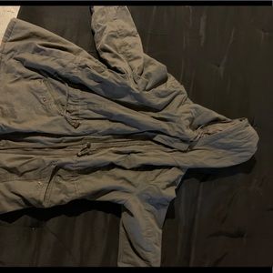 💕LIGHT GREEN ARMY JACKET PLUS SIZE